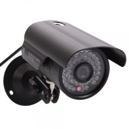 1/3" CMOS 1200TVL 6mm 36-LED Outdoor Waterproof Infrared Security Camera (NTSC) Black