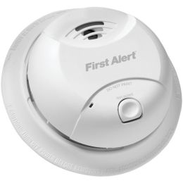 First Alert 0827B 10-Year Sealed-Battery Ionization Smoke Alarm