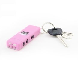 Guard Dog Hornet Keychain Stun Gun and LED Flashlight Pink