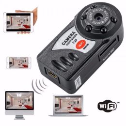 Q7 HD 1080P WiFi Remote Camera with Night Vision Black