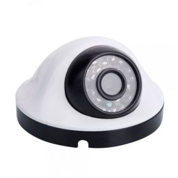 HD 720P White Metal Flying Saucer 24LED Conch Type Indoor and Outdoor IR Video Camera AHD Camera White